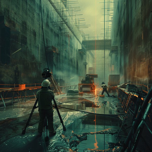 Maîtrisez vos chantiers avec un niveau laser rotatif